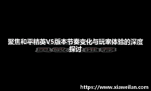 聚焦和平精英V5版本节奏变化与玩家体验的深度探讨